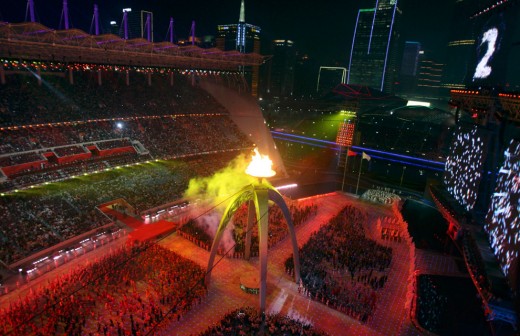 Церемония открытия 16 х Азиатских игр
