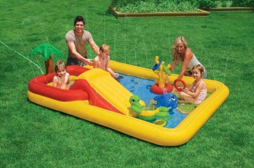 Надувной бассейн - для детей и взрослых