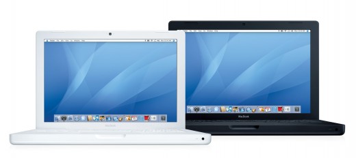 MacBook (white, black)