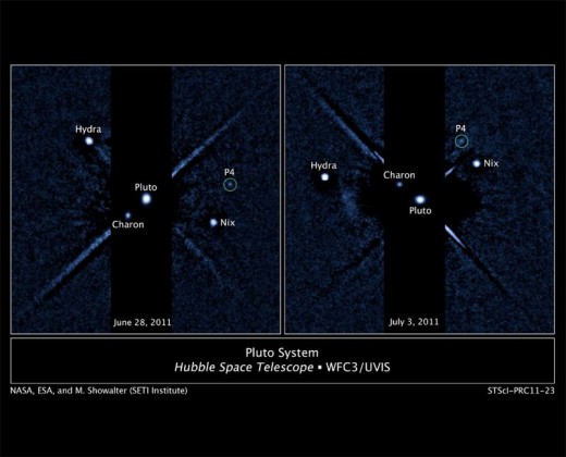 "Хаббл" случайно нашел новый спутник Плутона