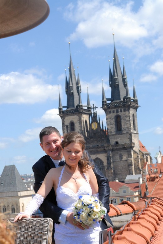 Российские пары все чаще выбирают Прагу для вступления в брак