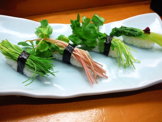 Вегетарианские суши