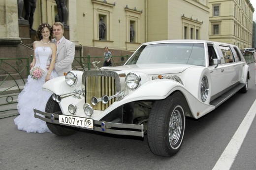 Прокат авто на свадьбу в Санкт-Петербурге