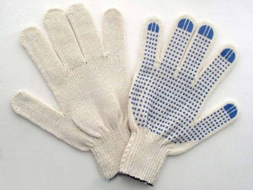 Особенности хлопчатобумажных перчаток