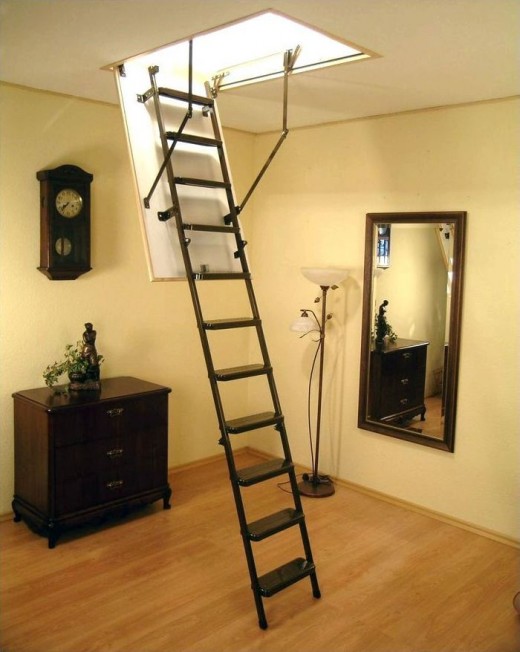 Как выбрать лестницу для чердака?