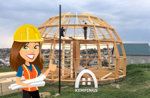 Компания «KempingsMaster» придумала, как упростить и удешевить строительство