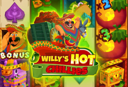 Willys Hot Chillies - горячий слот от NetEnt!