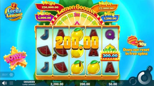 Лимонный коктейль азарта и выигрышей в Lucky Lemons