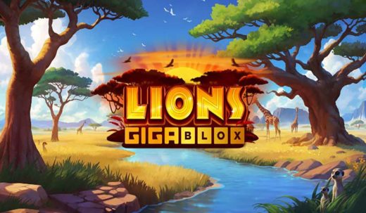 Lions GigaBlox - короли саванны зовут за сокровищами!