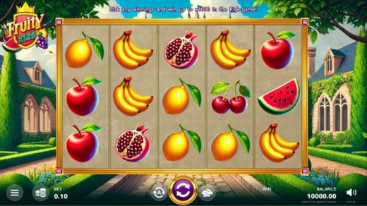 Королевский переворот в мире фруктовых слотов: Fruity X125 от Mascot Gaming