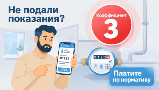 Что будет, если не подать показания счетчиков воды вовремя