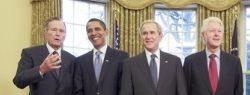 На прощальной пресс-конференции Буш пожелал удачи Обаме