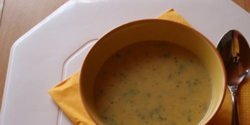 Тыквенный крем-суп  от Анны Михалковой