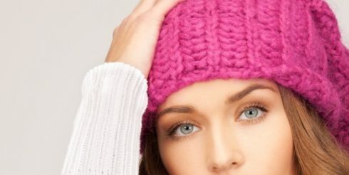 Прическа под шапку