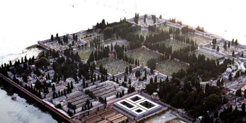 Историческая Венеция с высоты птичьего полета