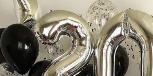 Шары цифры – незаменимый помощники в украшении торжества