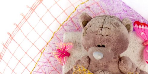 Декор с мишками: задачу упростили новые заготовки из пенопласта