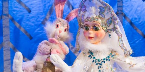 Новогоднее поздравление и спектакль «Дед Мороз» в Московском детском Сказочном театре