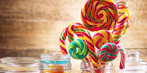 История конфет