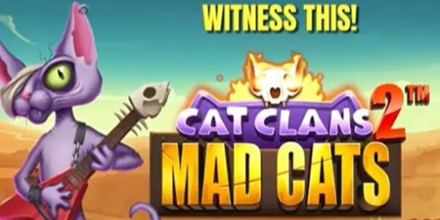 Погрузитесь в безумное будущее с Cat Clans 2 — Mad Cats с казино Максслотс