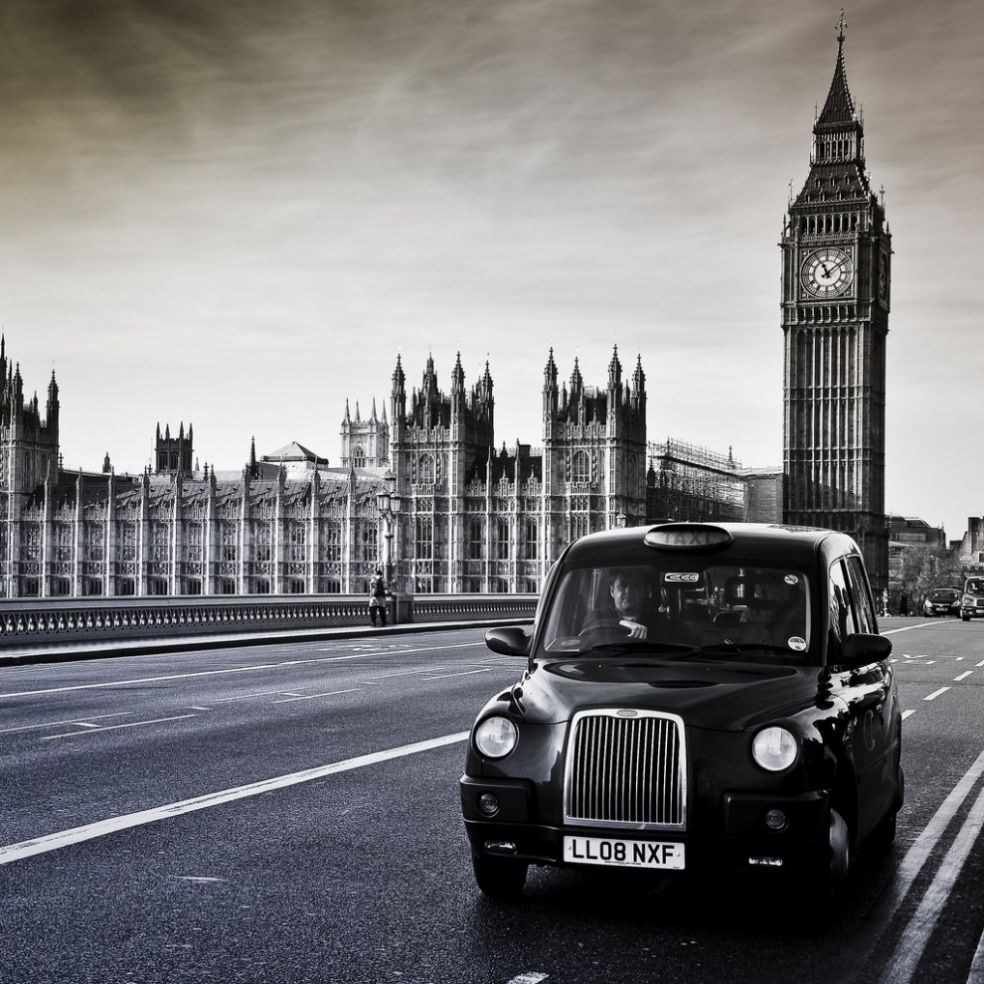 Черный кэб - Лондонское такси