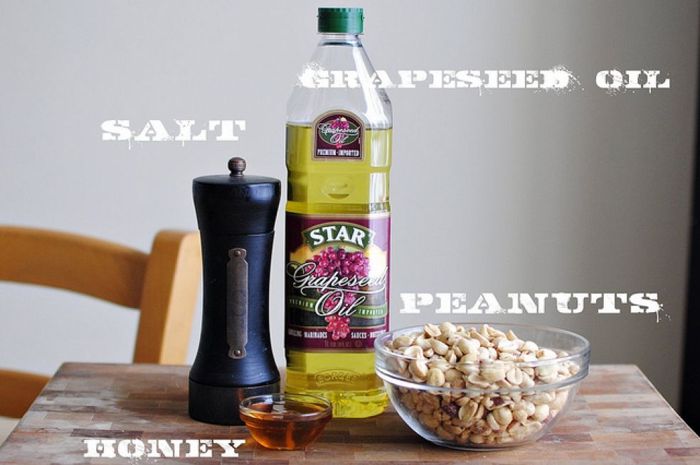 Домашнее арахисовое масло фото-рецепт - ингредиенты