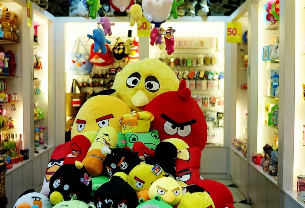 Плюшевые игрушки Angry birds