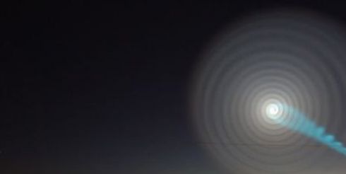 Неудачный запуск “Булавы” разукрасил небо над Норвегией (фото)